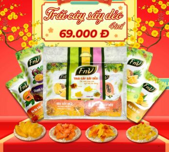 Trái cây sấy dẻo 4IN1 FNV