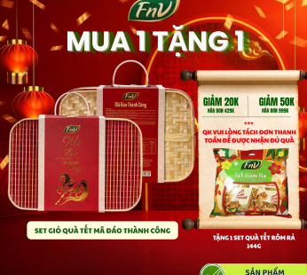 Giỏ quà Tết FNV – Mã Đáo Thành Công