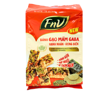 Bánh gạo mầm hạnh nhân – rong biển GABA